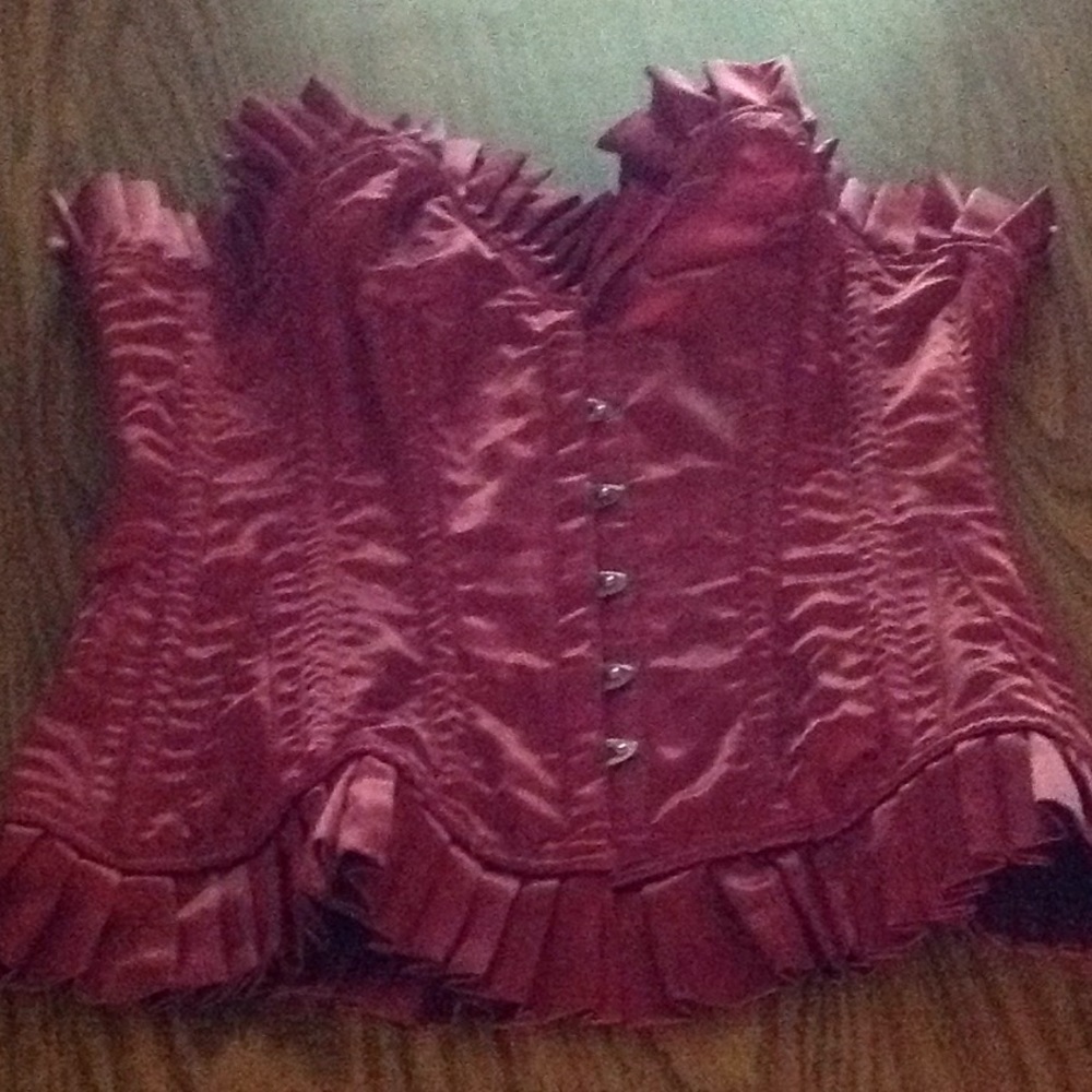 Red corset